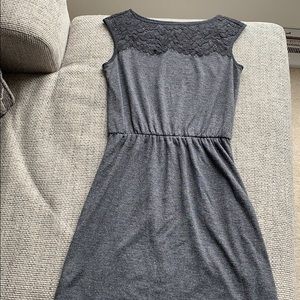 Loft XS petite lace detail dress